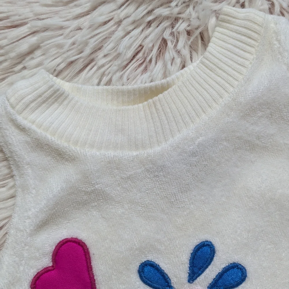 Florence Eiseman Embroidered Terrycloth Swim Cover-up 9-12m